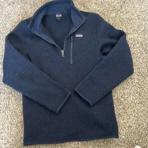 Patagonia Boys' Better Sweater 1/4 Zip Fleece Pullover